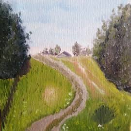 по мотивам Левитана