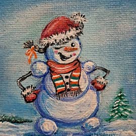 Снеговичка.