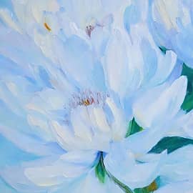 Картина "Цветы, как символ чистоты"