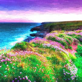 цветные холмы