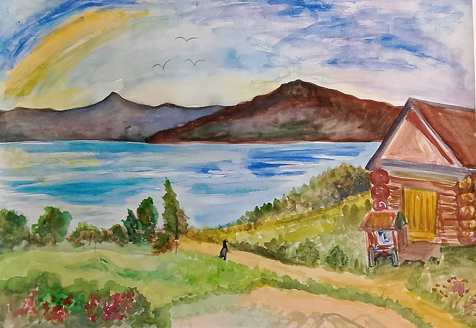 Воспоминание о летних днях на Ангаре