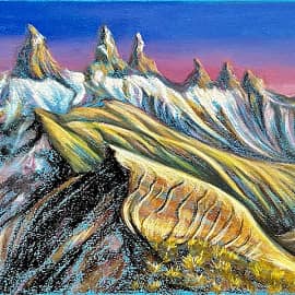 Рассвет в горах