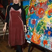 Картина Яркие цветы и жизненная сила Абстракция Екатерина Лебедева художник (1), художник Екатерина Лебедева