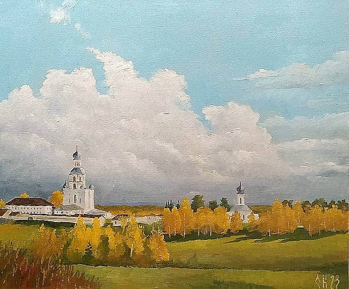 Монастырь с.Ульяново. Сентябрь