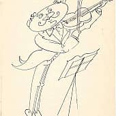 Скрипач (из серии-шутки "Обыкновенные чудики")