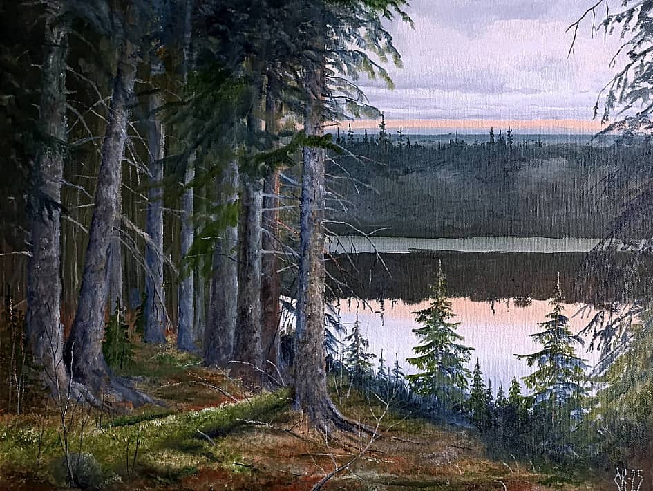 Лес мой древний, лес священный...