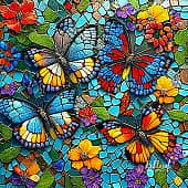 Мозаичные бабочки