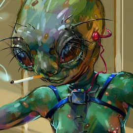 Инопланетянин..