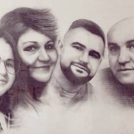 Семейный портрет по фотографии