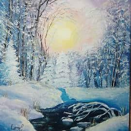 "Морозное утро"