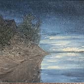 Первый свет на берегу реки