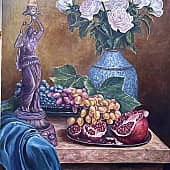 Натюрморт с розами