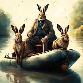 Дед Мазай и зайцы