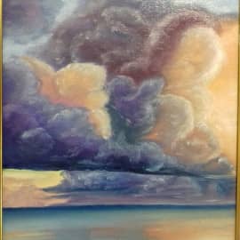 Тучи и море