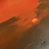 Red bottom sky (1), художник Анастасия Панкратова