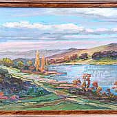 Осень. Дарьевские пруды. Пленэр с доработкой ZhNataly (1), художник ZhNataly