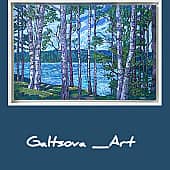 Озеро Комонь (2), художник Вика  Гальцова (VG)