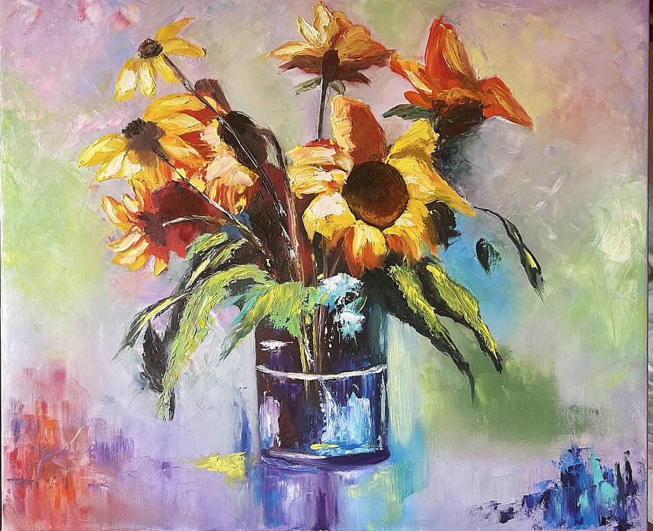 Подсолнухи