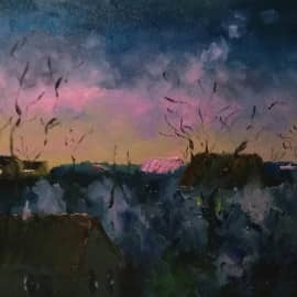 Осенний вечер на даче