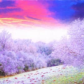 Вечерний мороз