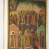 Иконы иконостаса Центральный придел Покровского собора в Великом Новгороде. (2), художник Игорь Юрьевич Дрождин