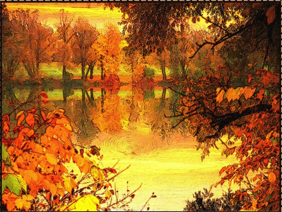 Осеннее озеро-2
