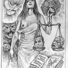 Ремейк ХI карты в колоде торо Юстиция (Справедливость)