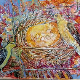 Я слышу иволги всегда печальный голос (Анна Ахматова)