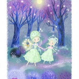 Ночь в лесу