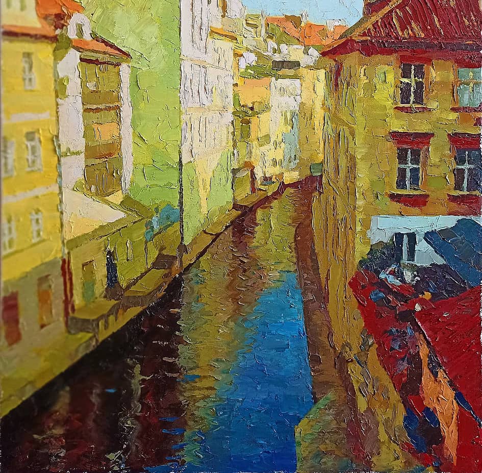 Утро в Праге