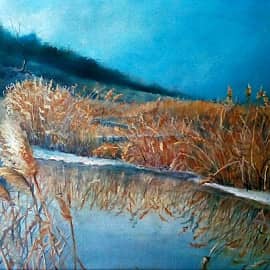 Вечер на реке Кальмиус