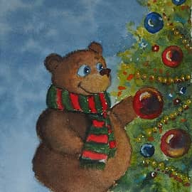 Новогодняя открытка 2