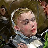 запретные встречи, художник Игорь Комаров