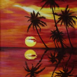 Закат в стране тысячи Будд