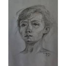 автопортреты набросок