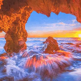 морские закаты -2