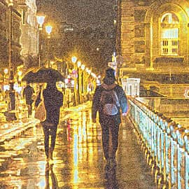 Дождливый вечер