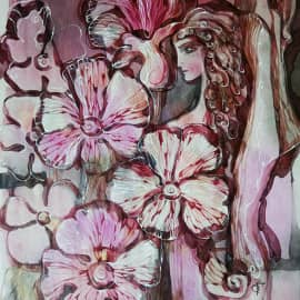 "Цветы, люди, тени..."