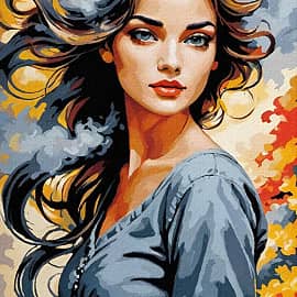 Портрет девушки 10