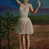 Утро на полях.