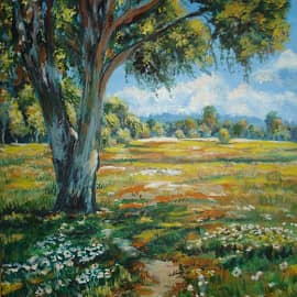 Летний жаркий день.