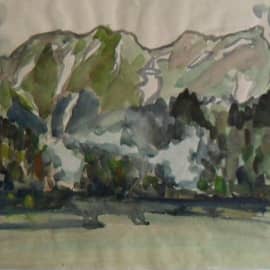 озеро в горах