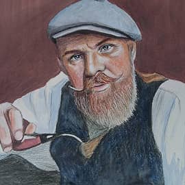 Мужчина с трубкой