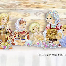 Дети за столом