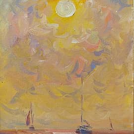 Апельсиновое небо. Пленэр ZhNataly