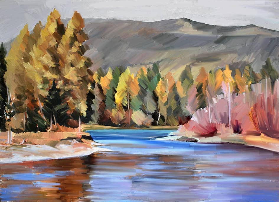 Река Ус. Саяны