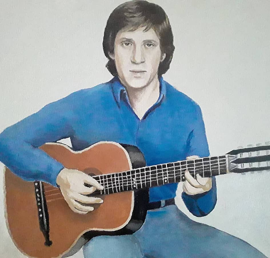 Портрет В. Высоцкого