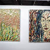 Картина Оперная певица Абстрактный портрет Екатерина Лебедева художник (2), художник Екатерина Лебедева