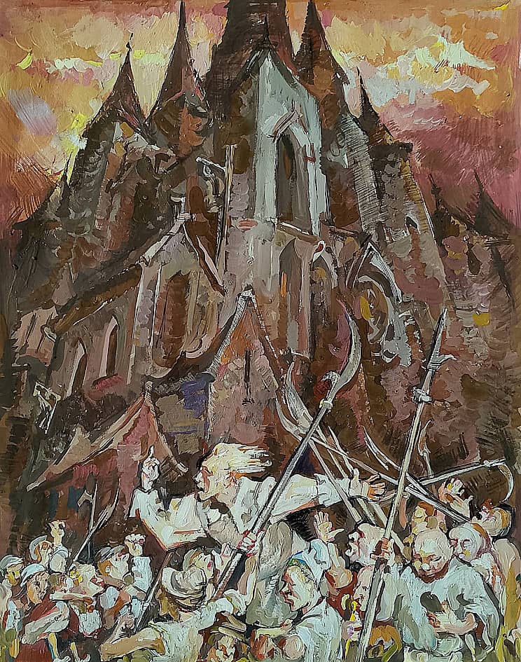 Иллюстрация "Серый Монах"