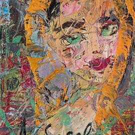 Картина Покровительство музы Женский портрет в живописи Екатерина Лебедева художник